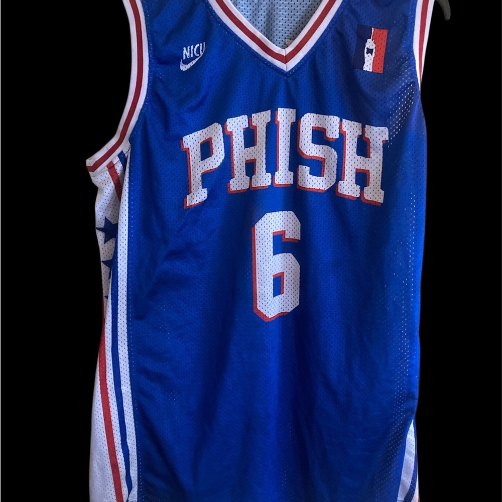 Phish Blue Basketball Jersey